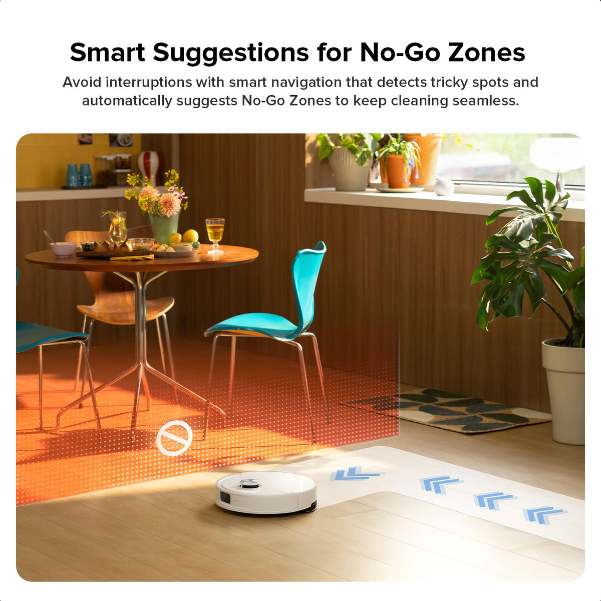 Roborock Q10 S5 Robot Vacuum and Mop - White 10000Pa